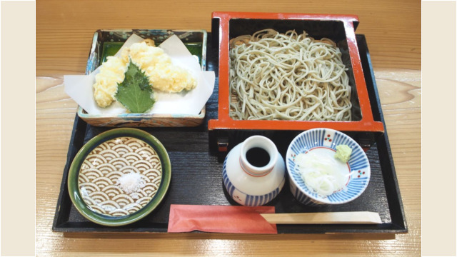 十割(上)ハモ天せいろ 十割(上)ハモ天せいろ