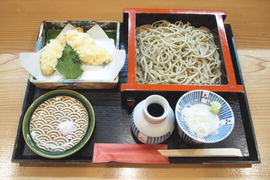 十割(上)ハモ天せいろ 十割(上)ハモ天せいろ